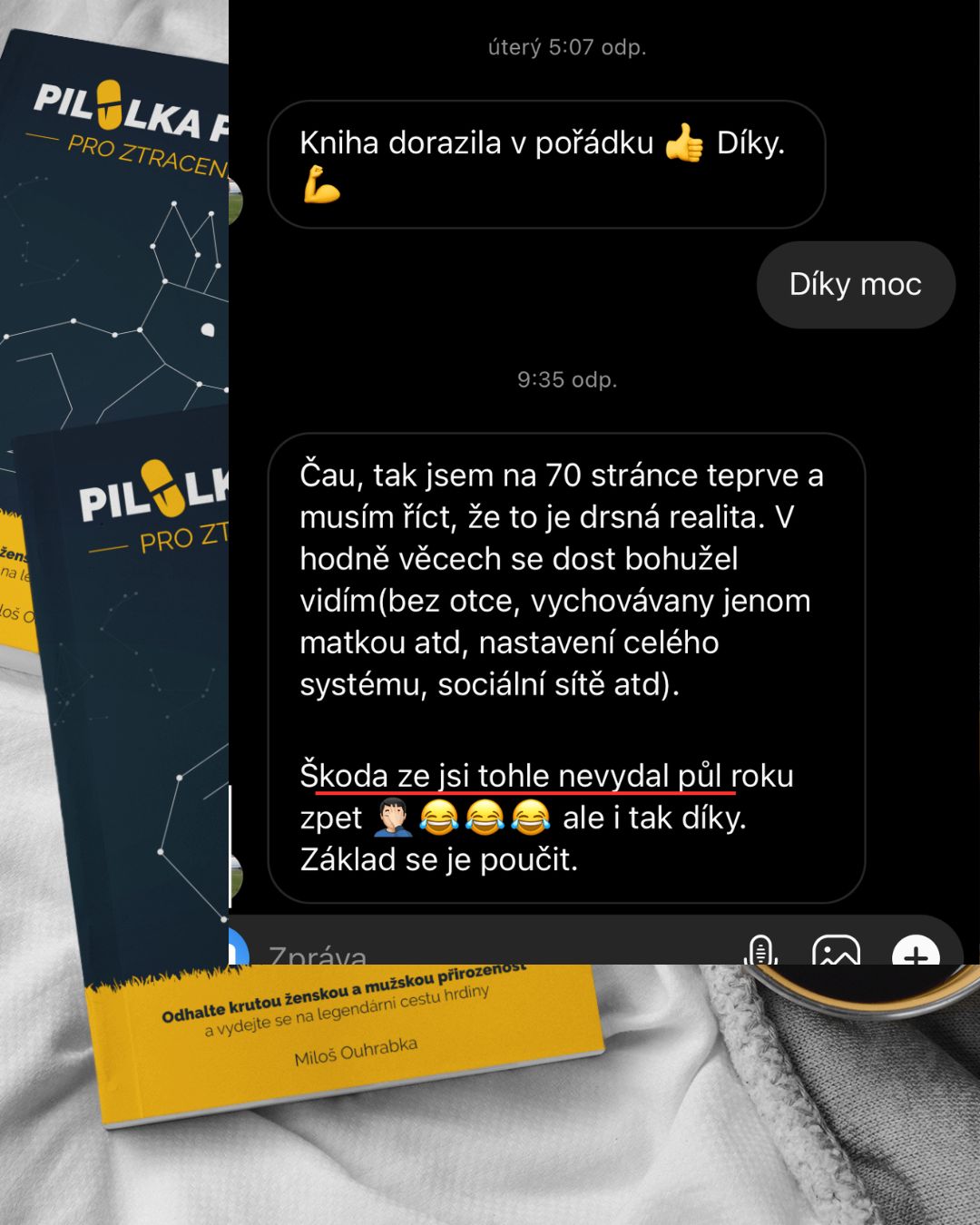 Miloš Ouhrabka - recenze