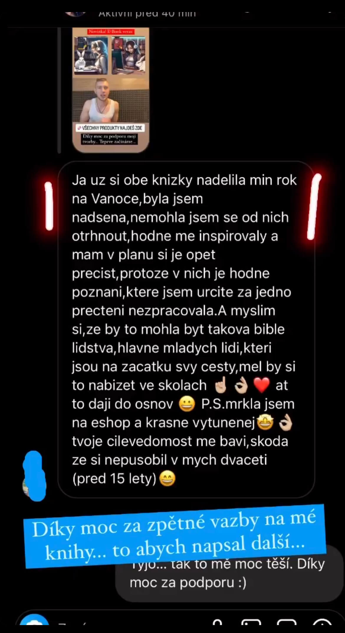 Miloš Ouhrabka - recenze