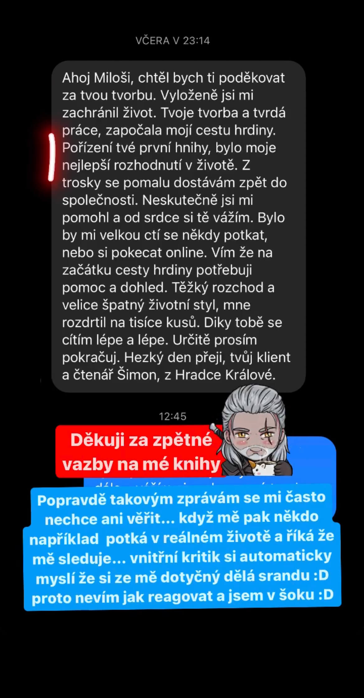 Miloš Ouhrabka - recenze