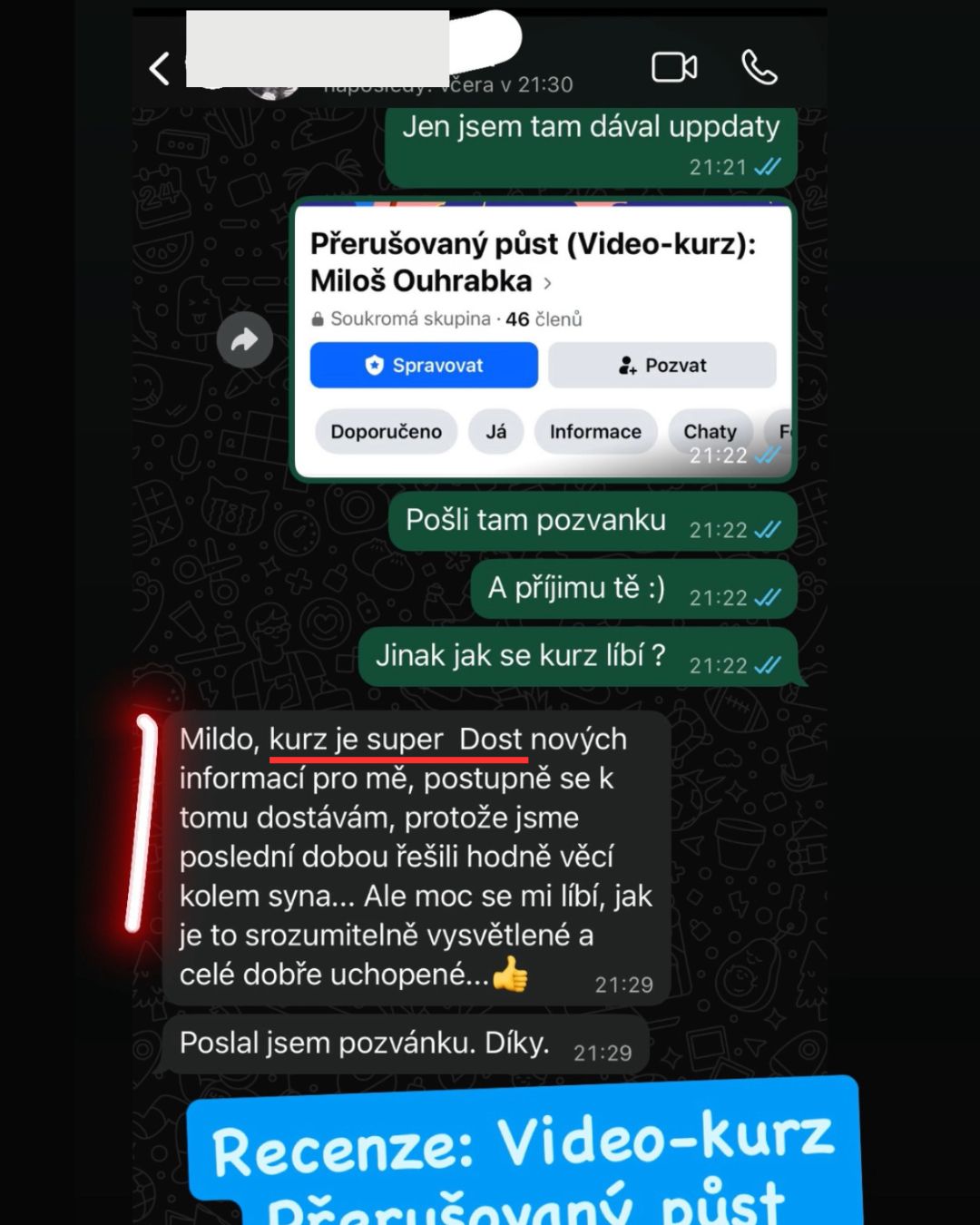 Miloš Ouhrabka - recenze