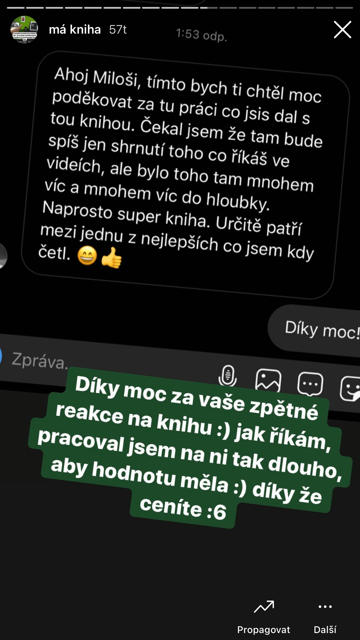 Miloš Ouhrabka - recenze