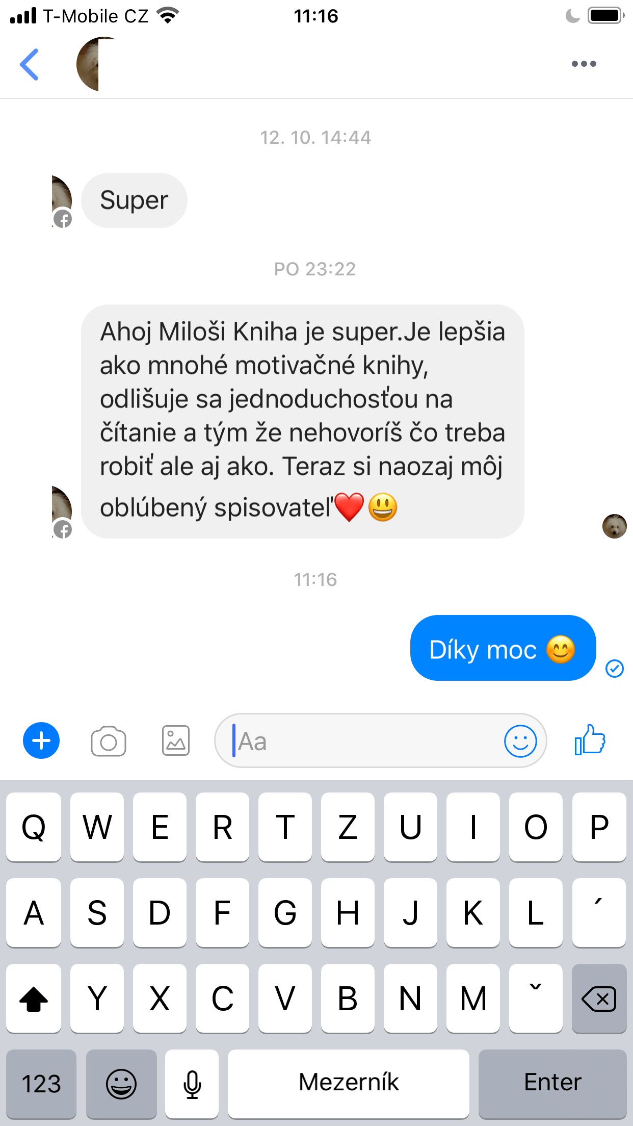 Miloš Ouhrabka - recenze