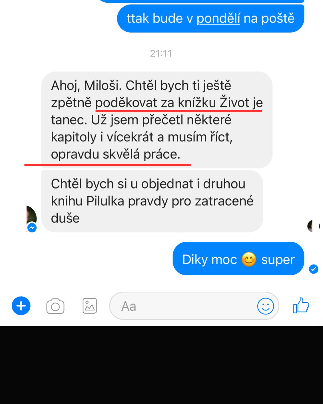 Miloš Ouhrabka - recenze