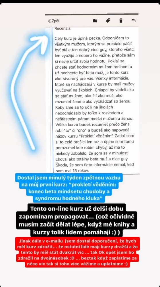 Miloš Ouhrabka - recenze