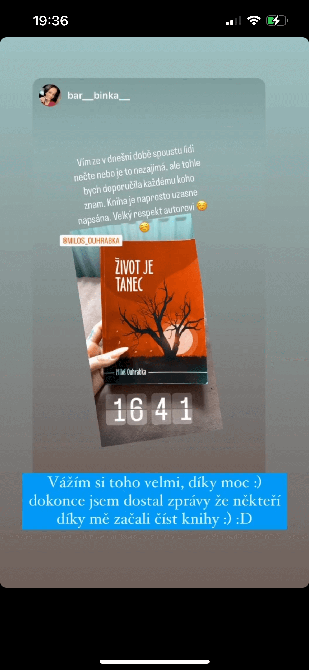 Miloš Ouhrabka - recenze