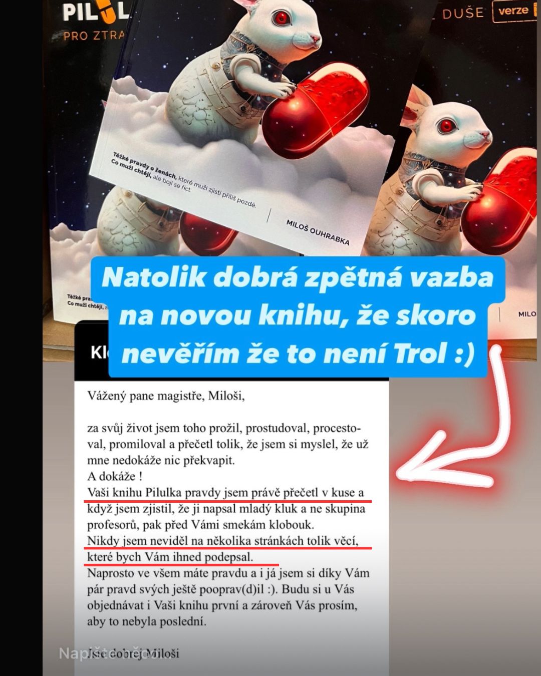 Miloš Ouhrabka - recenze