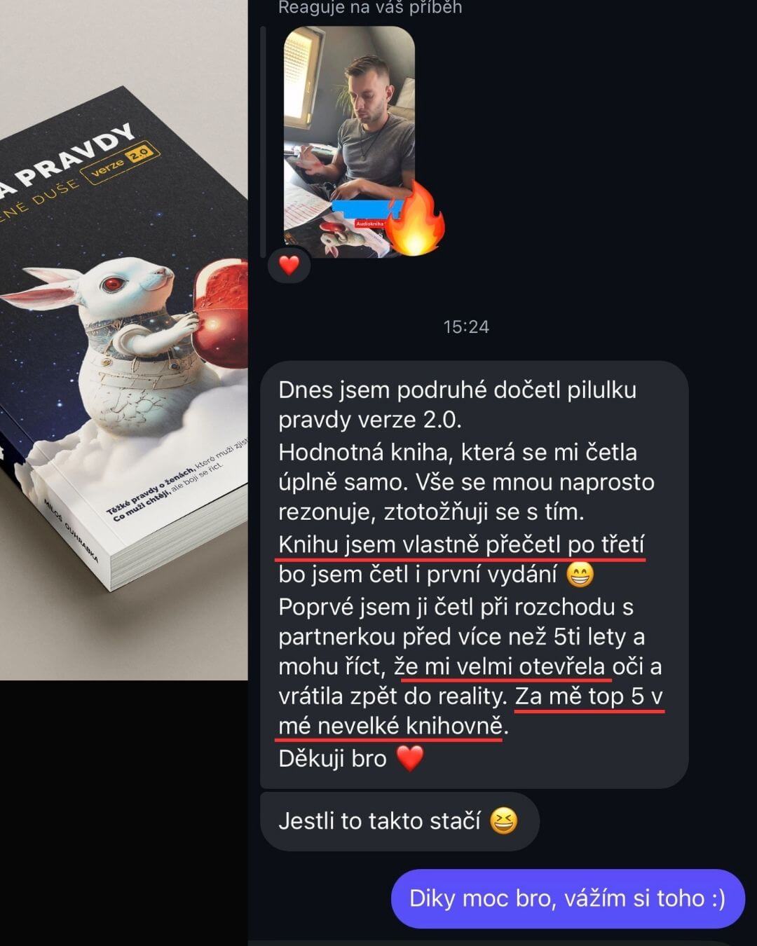 Miloš Ouhrabka - recenze