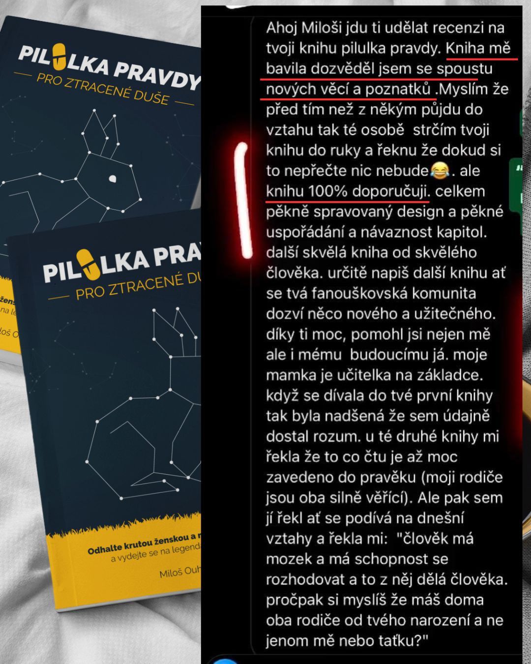 Miloš Ouhrabka - recenze