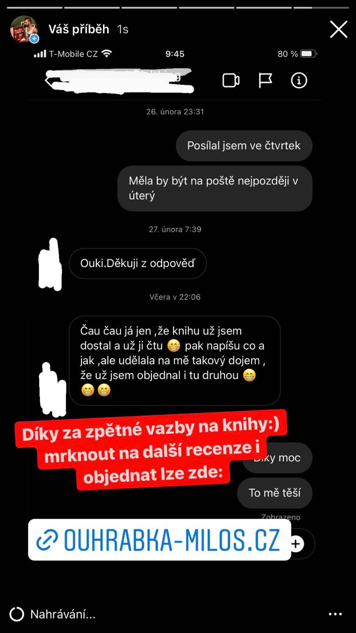 Miloš Ouhrabka - recenze