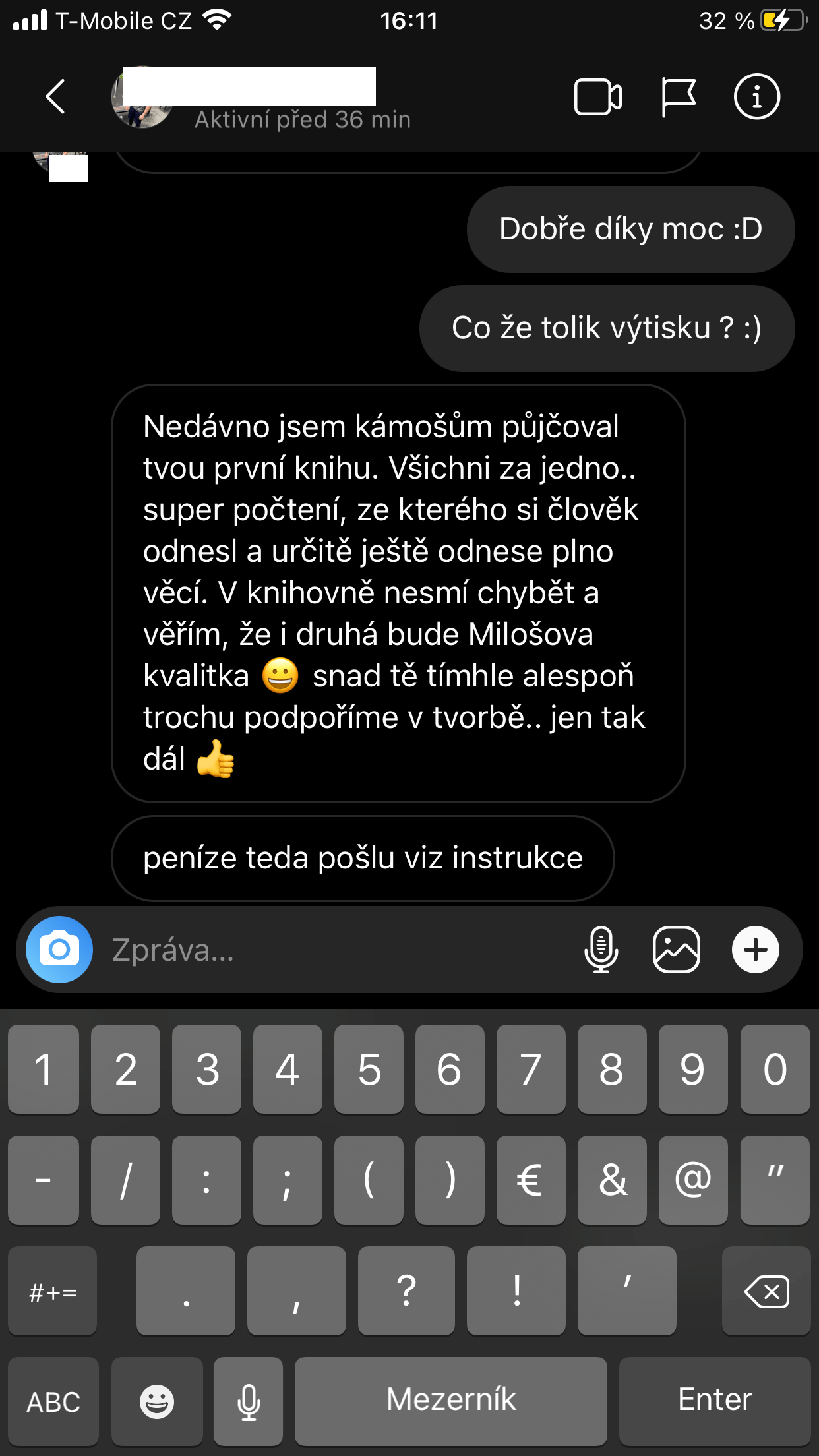 Miloš Ouhrabka - recenze