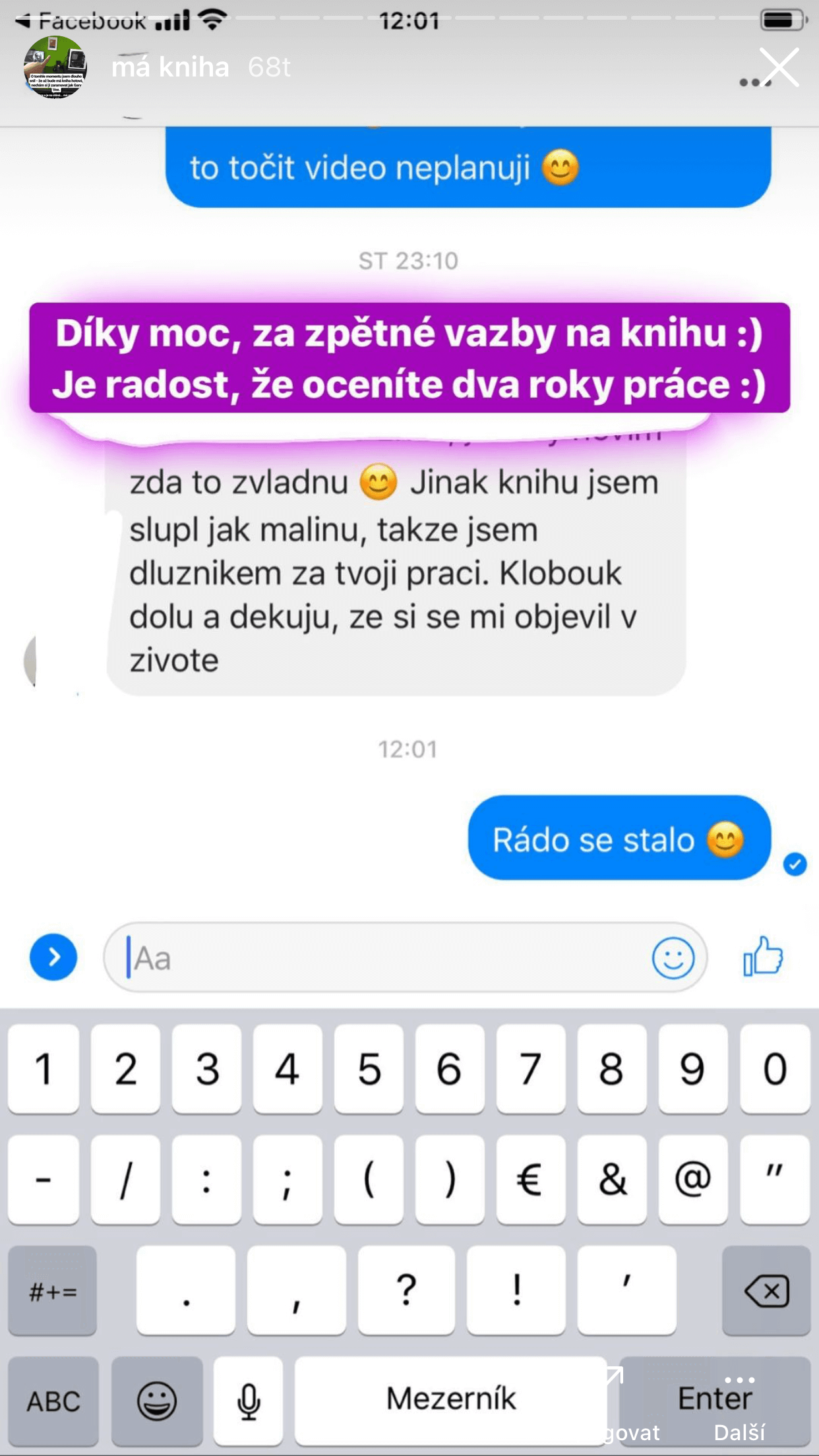 Miloš Ouhrabka - recenze