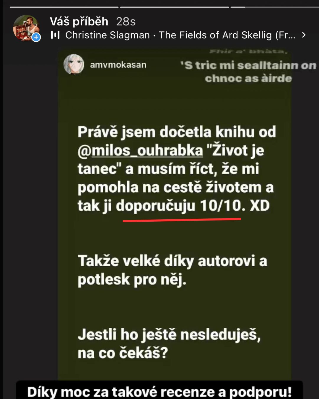 Miloš Ouhrabka - recenze