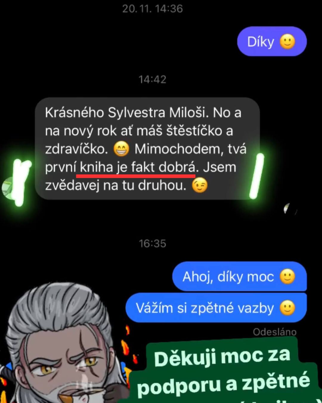 Miloš Ouhrabka - recenze