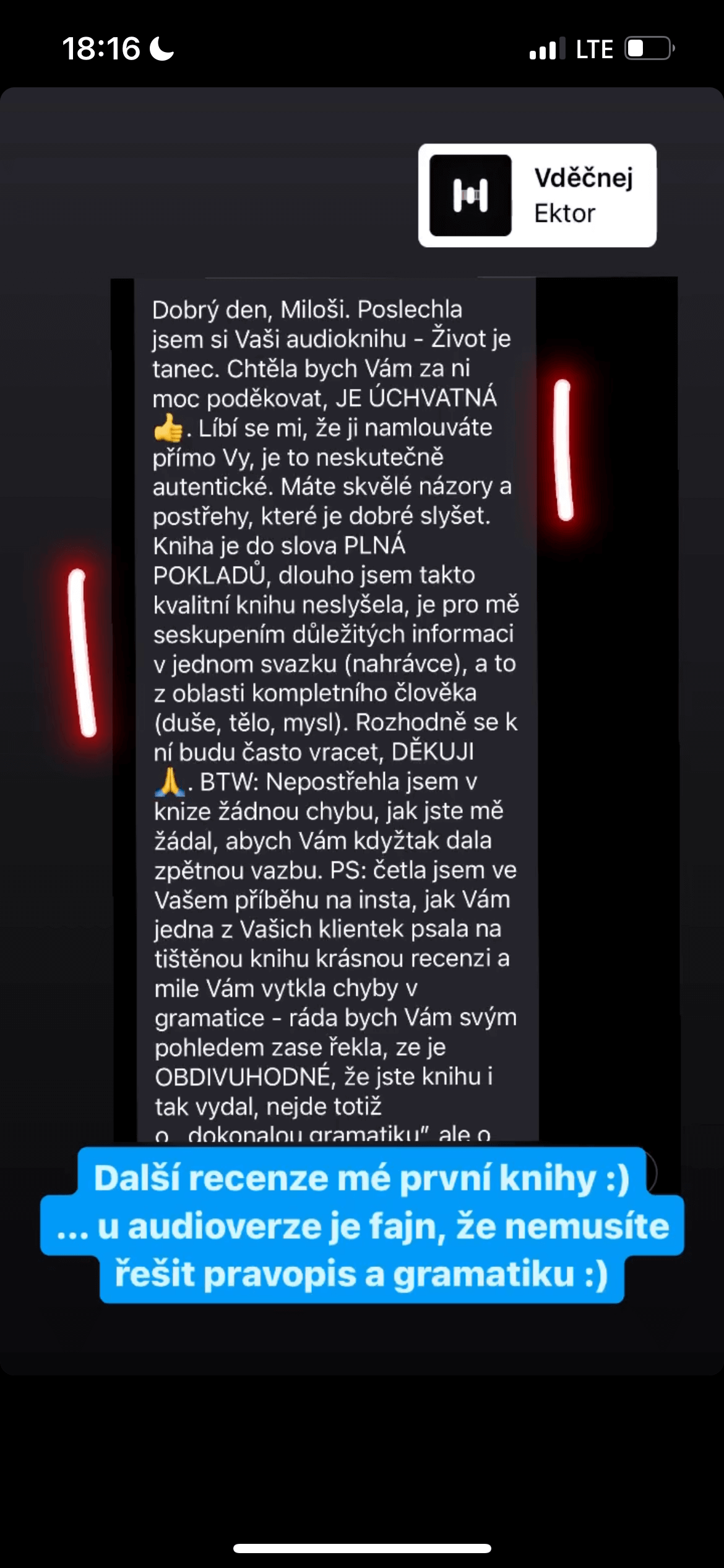 Miloš Ouhrabka - recenze
