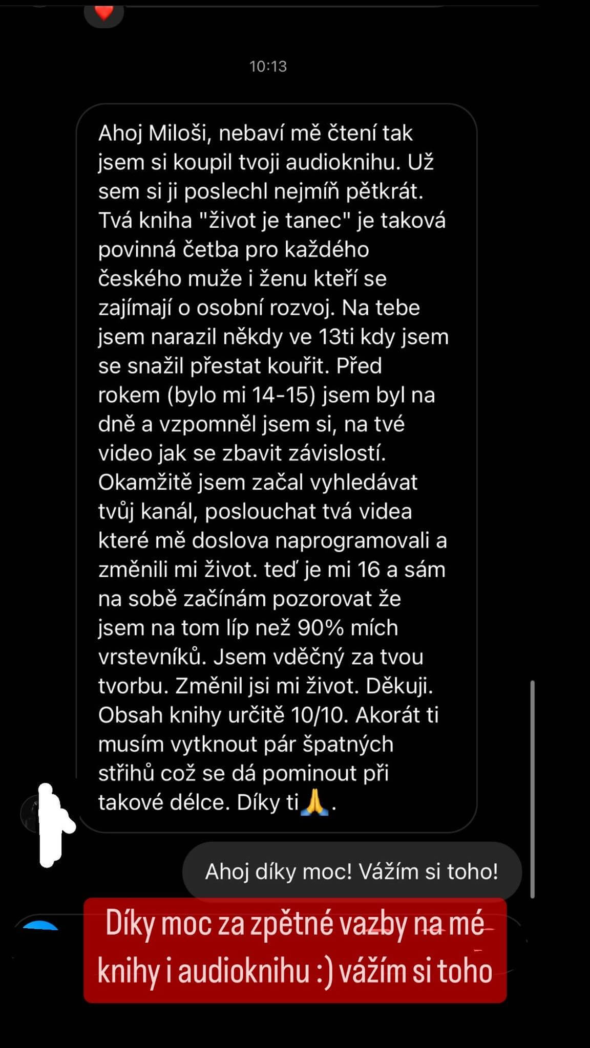Miloš Ouhrabka - recenze