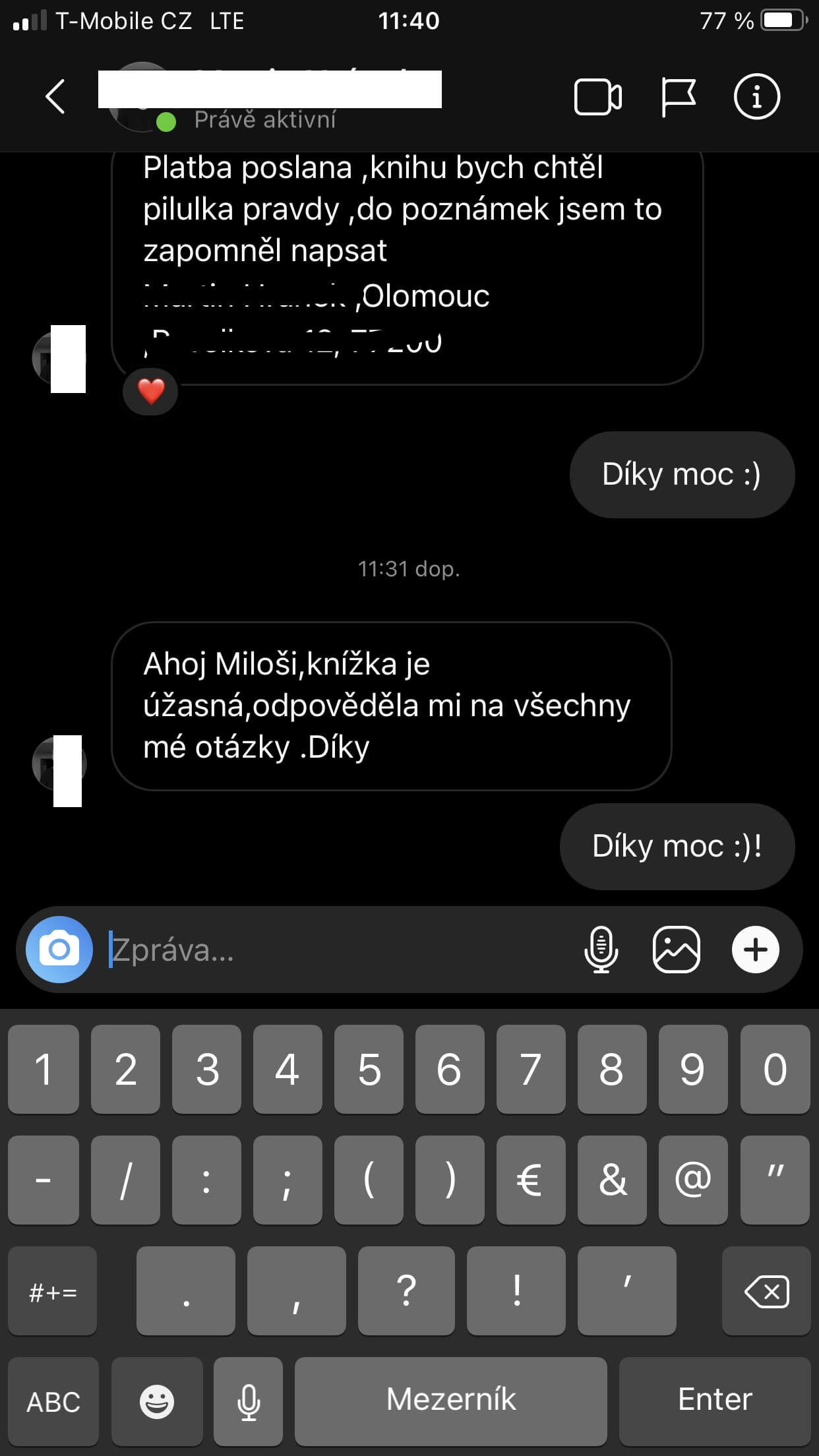 Miloš Ouhrabka - recenze