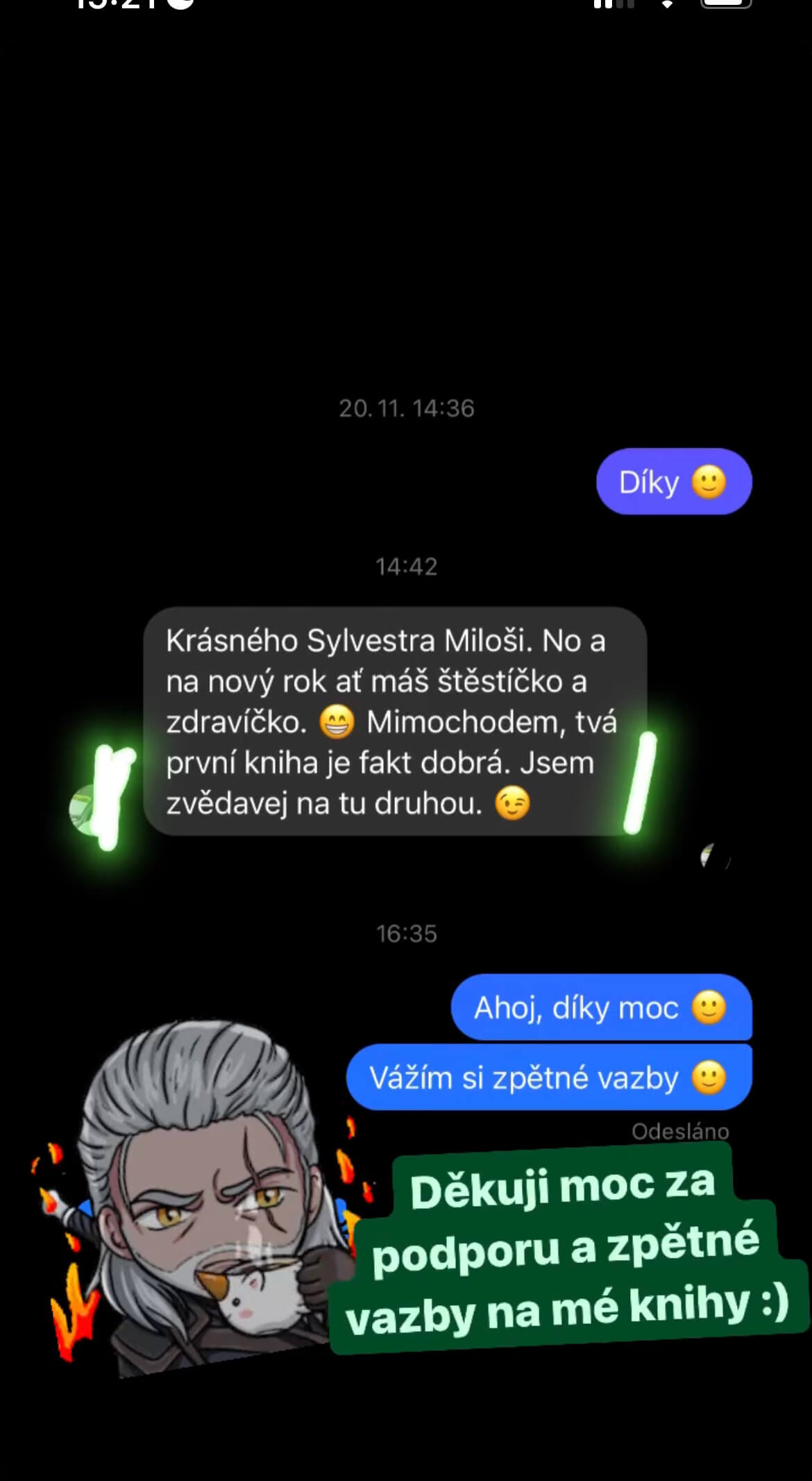 Miloš Ouhrabka - recenze