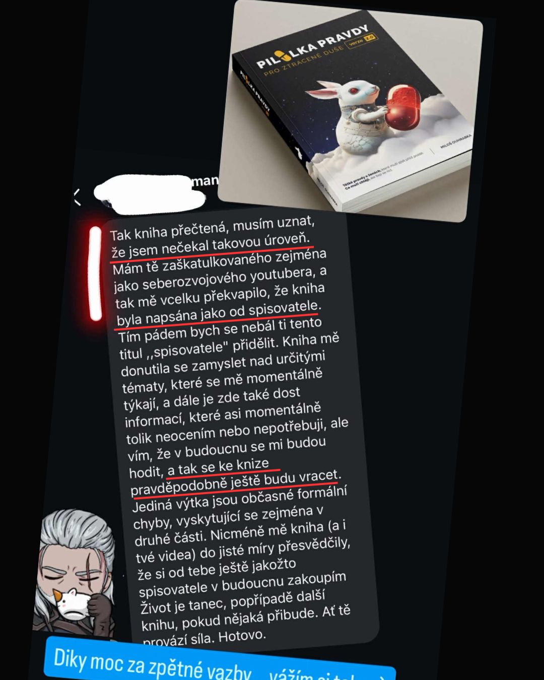 Miloš Ouhrabka - recenze